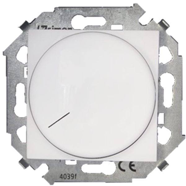 Светорегулятор поворотный б/рам для ламп 230В белый 1591796-030 Simon
